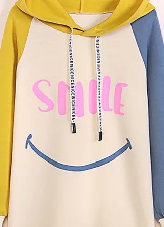 Riolio Smile Color-Block Hoodie - Image 3