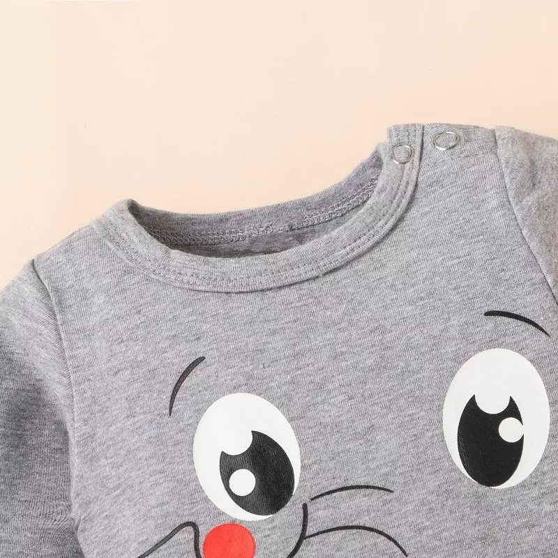 Riolio 3-Piece Boys/Girls Elephant Top, Pants & Hat - Image 3