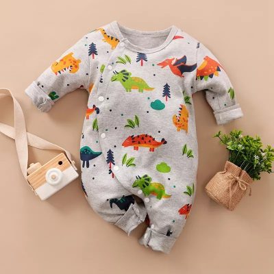 Hibobi Baby Boy Dinosaur Bodysuit