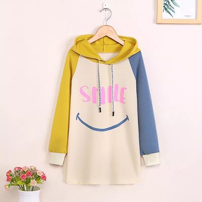 Riolio Smile Color-Block Hoodie