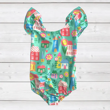 Sparkledots Happy Little Hills Leotard