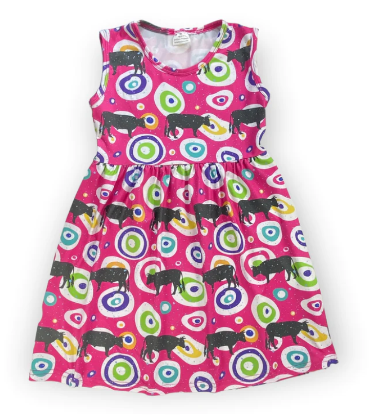 Sparkledots Moo! Pop Art Sundress