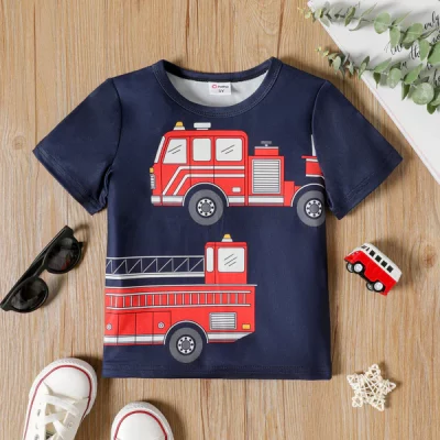 PatPat Fire Truck Tee
